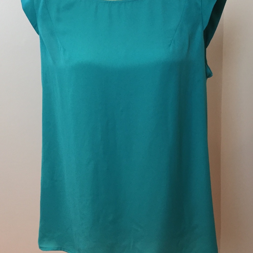 Woman’s Worthington Teal Top size L - Picture 3 of 6